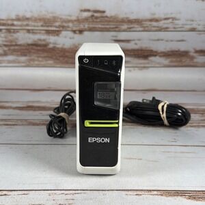LW-600P Epson Bluetooth Label Printer w AC Adapter Used